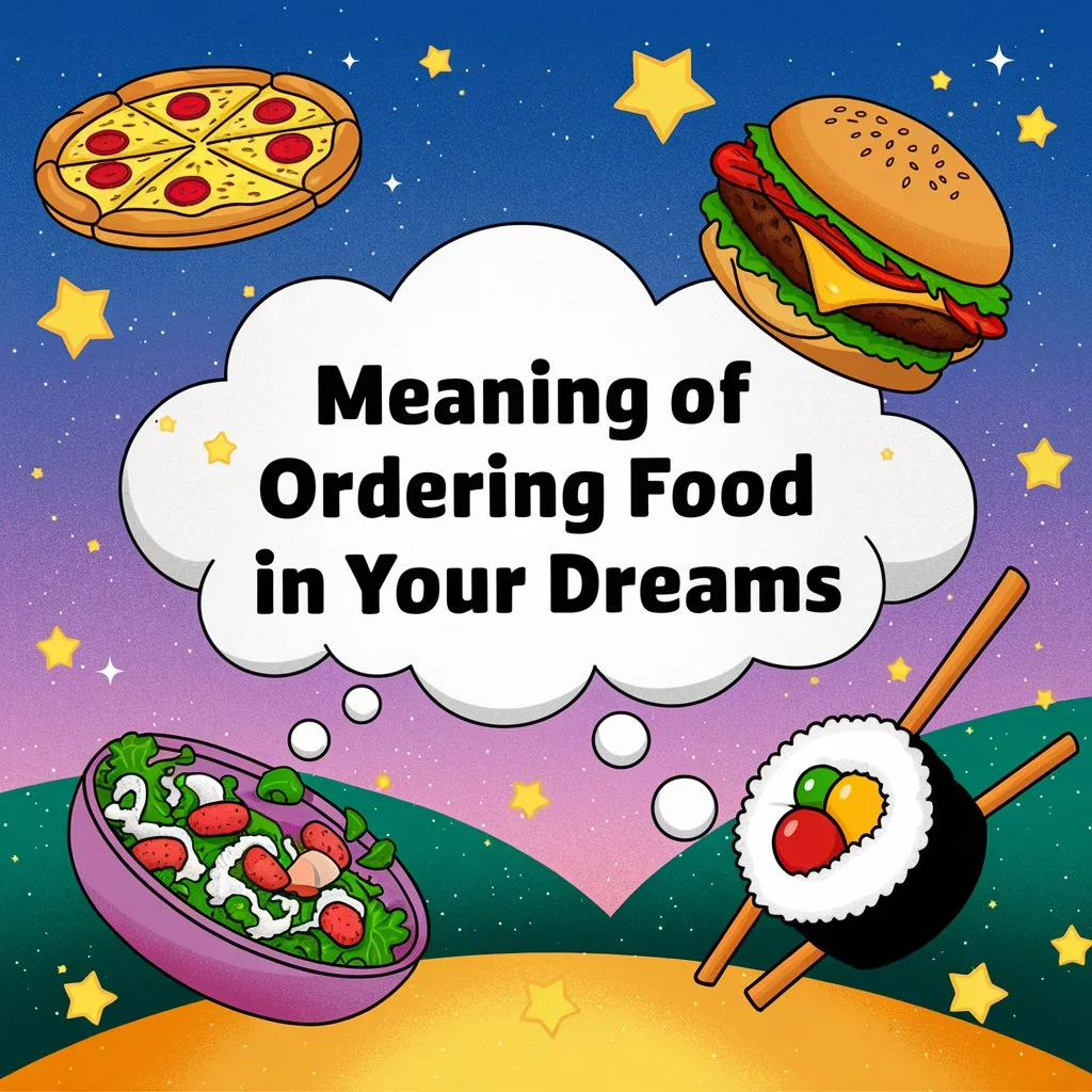 The Hidden Meaning of Ordering Food in Your Dreams: A Dream Analysis Guide