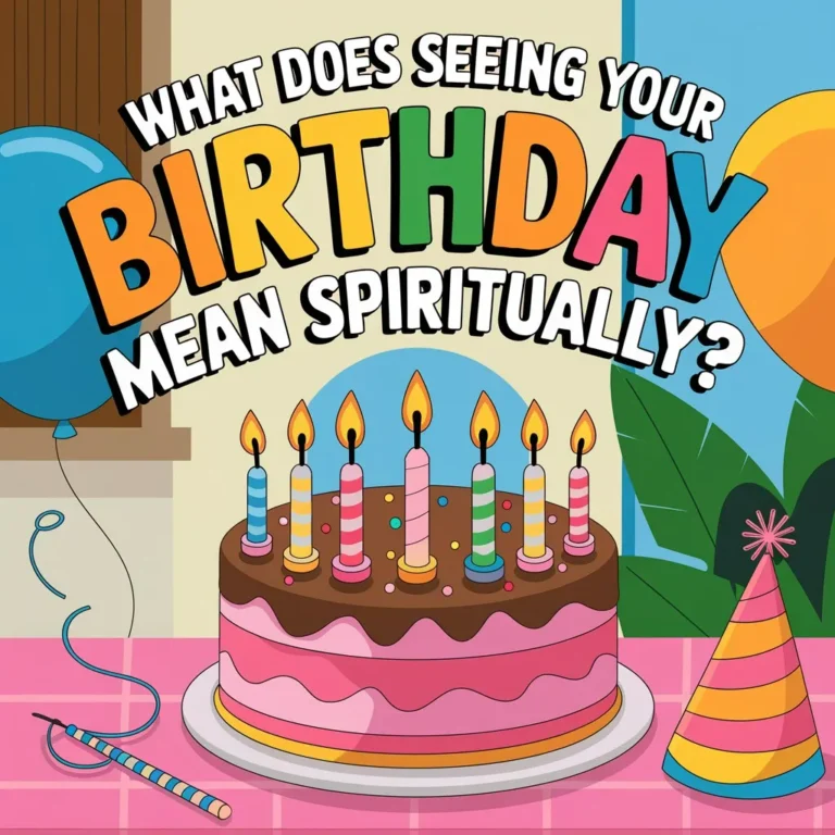 What Does Seeing Your Birthday Mean Spiritually?