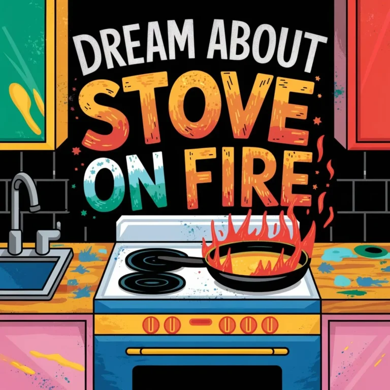 Dream About Stove on Fire: Interpretations and Hidden Meanings