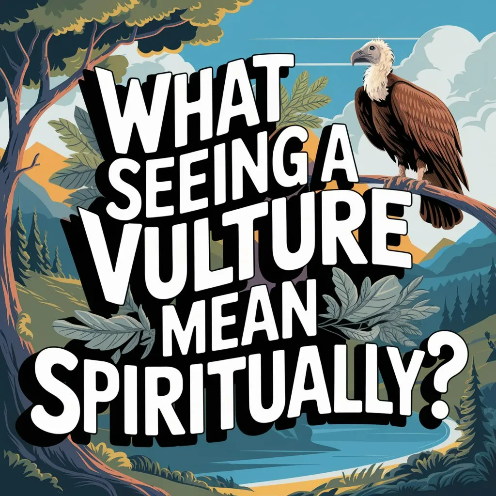 What Does Seeing a Vulture Mean Spiritually?