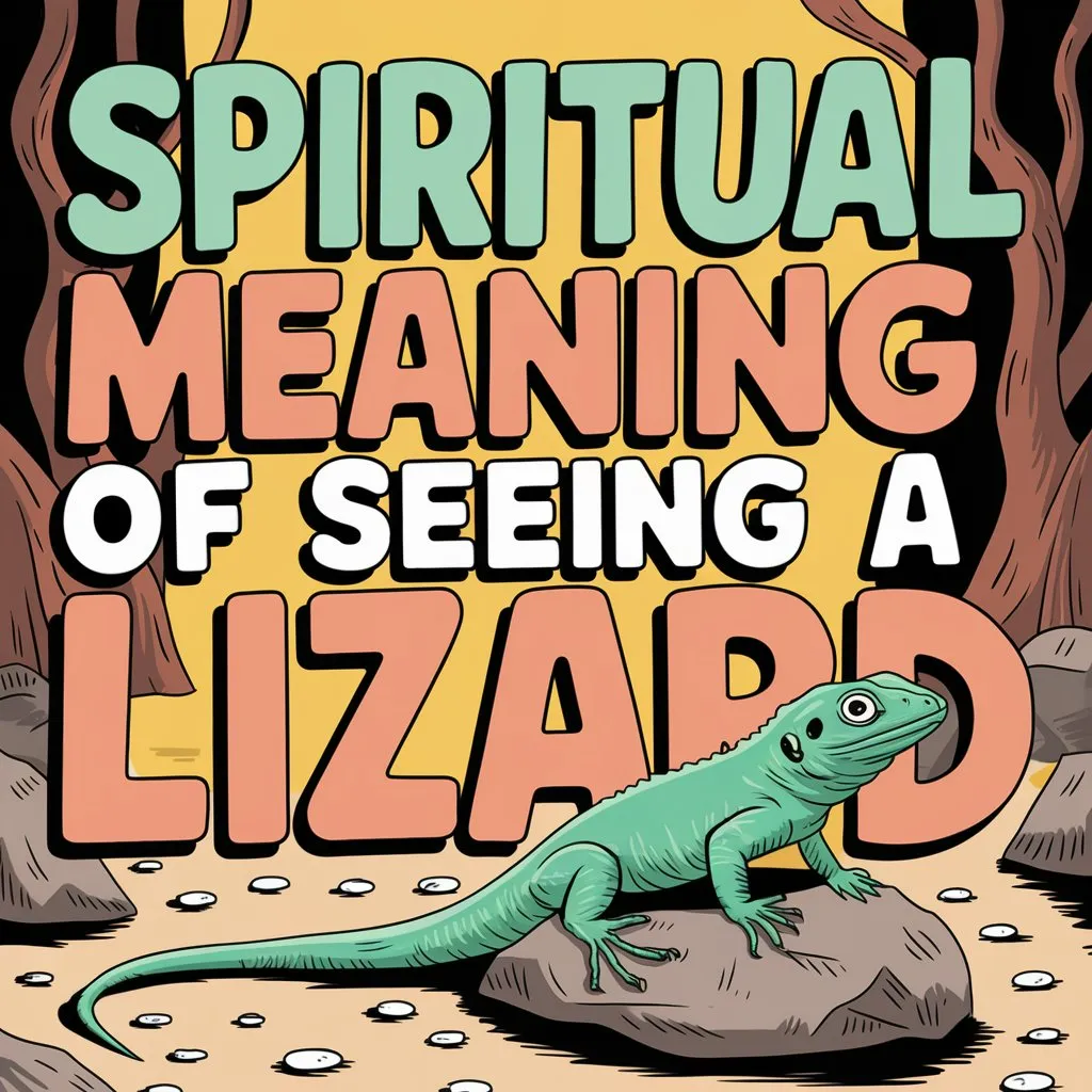 The Spiritual Meaning of Seeing a Lizard: Symbolism and Messages