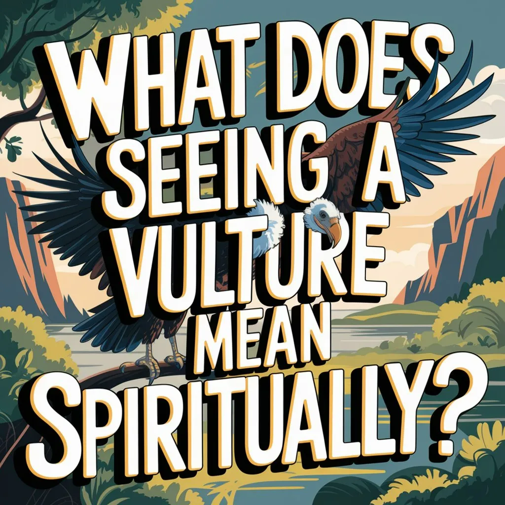 What Does Seeing a Vulture Mean Spiritually?