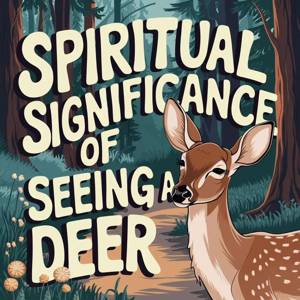 The Spiritual Significance of Seeing a Deer: Meaning and Symbolism