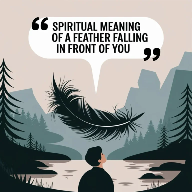 Spiritual Meaning of a Feather Falling in Front of You