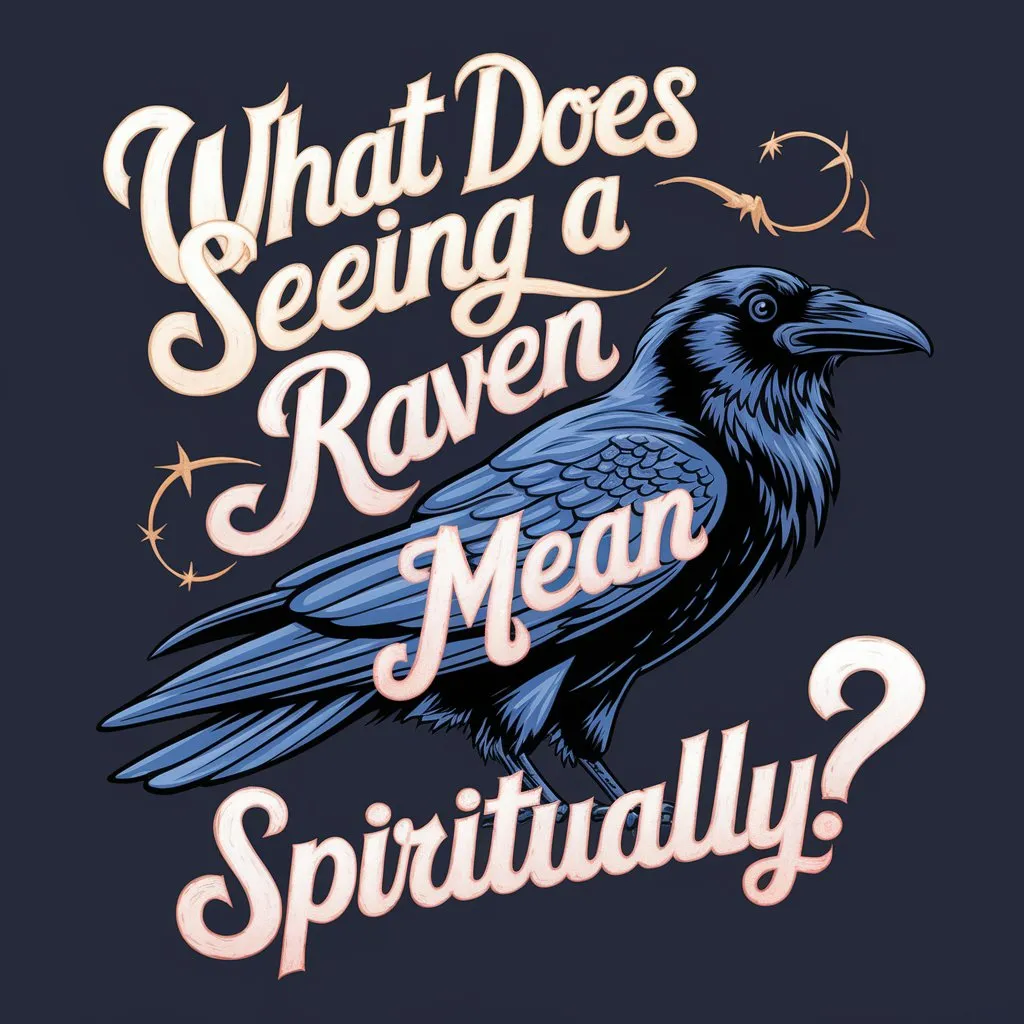 What Does Seeing a Raven Mean Spiritually?