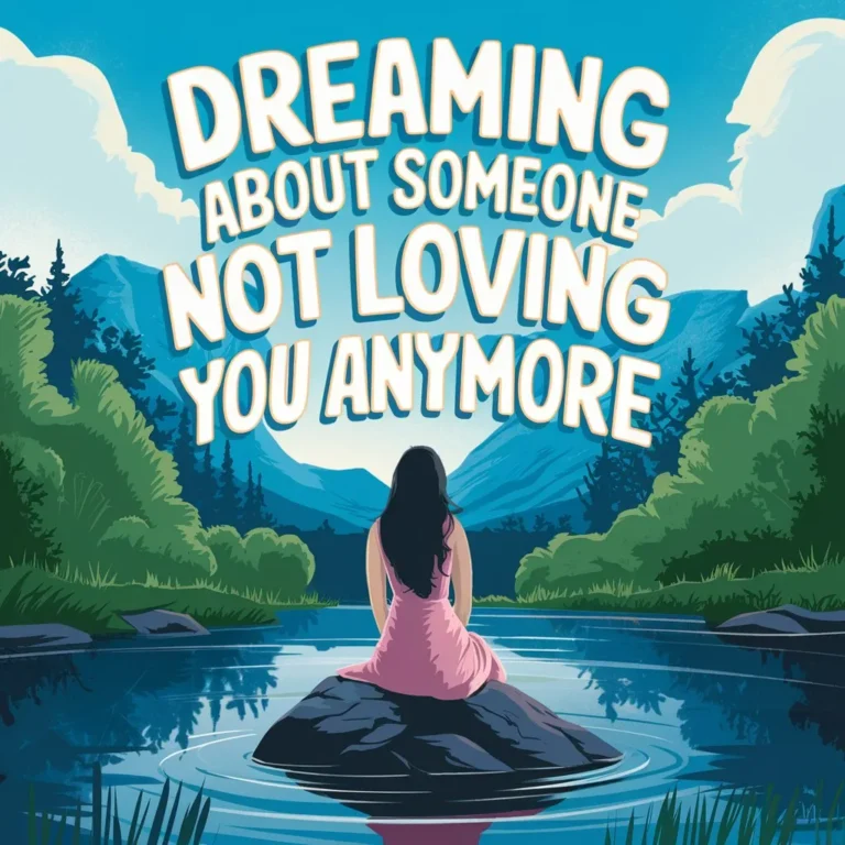 Interpretations of Dreaming About Someone Not Loving You Anymore