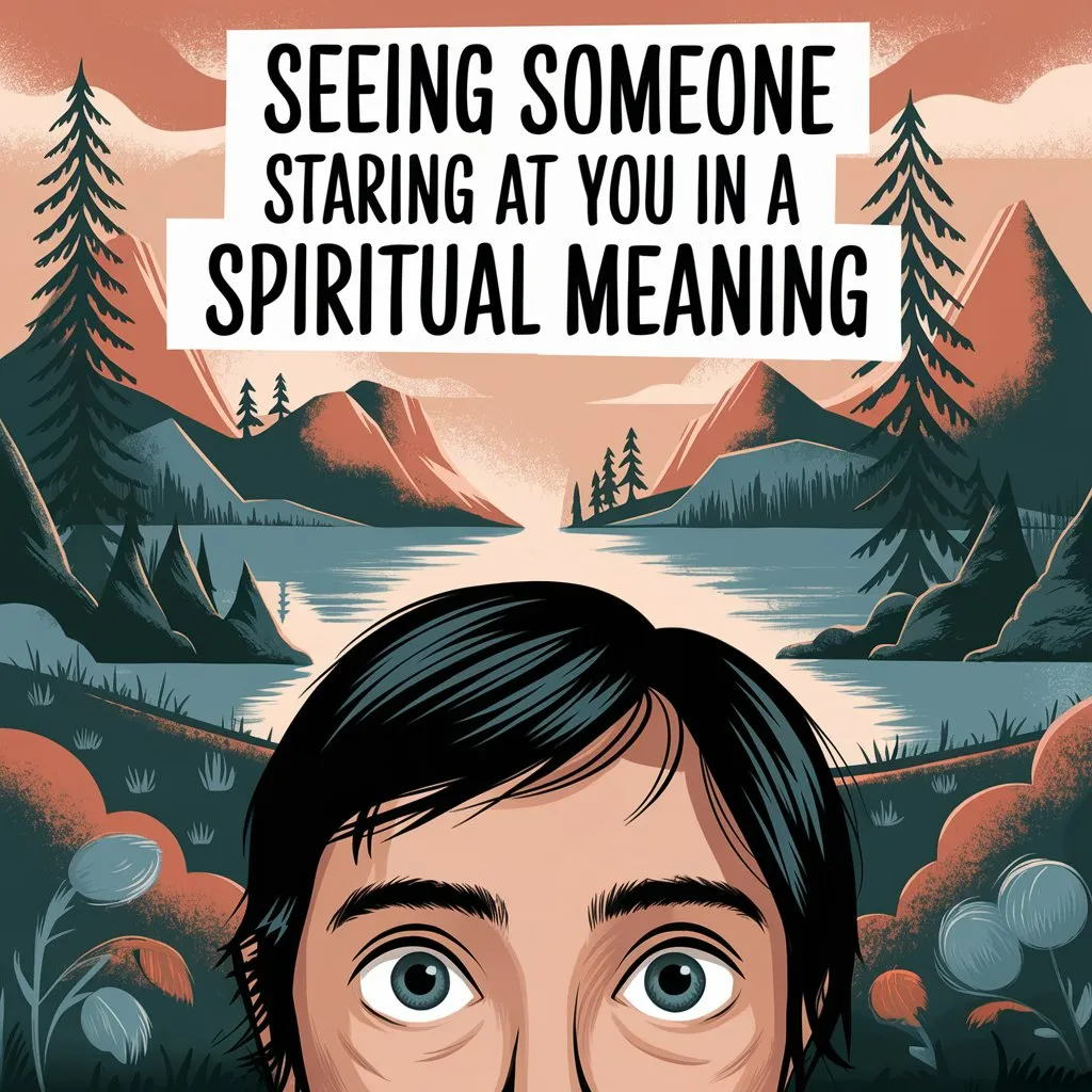 Seeing Someone Staring at You in a Dream Spiritual Meaning