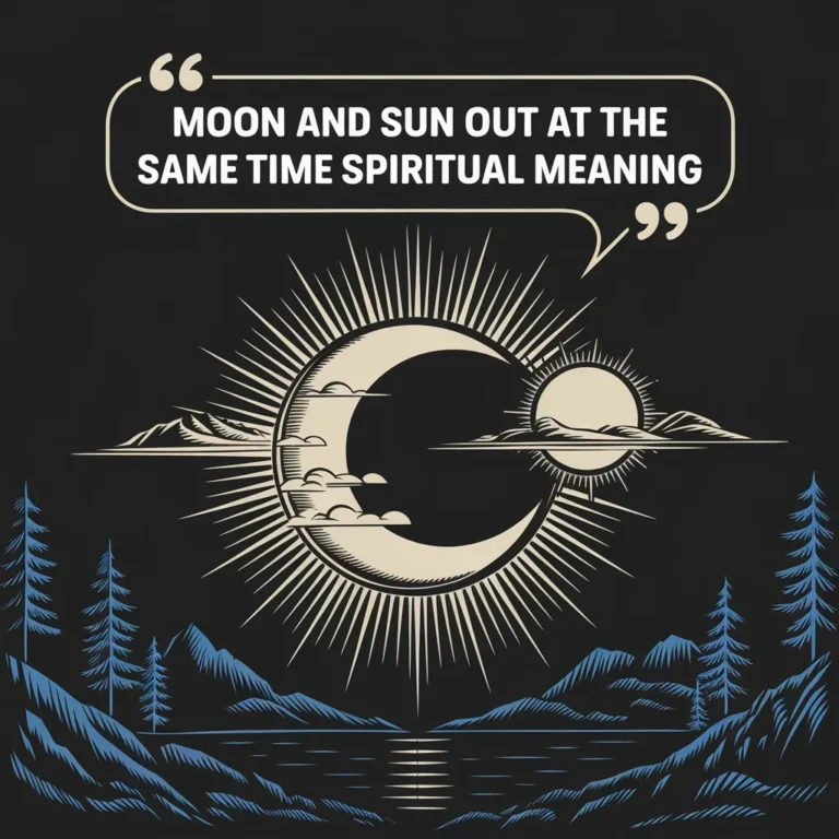 Moon and Sun Out at the Same Time Spiritual Meaning