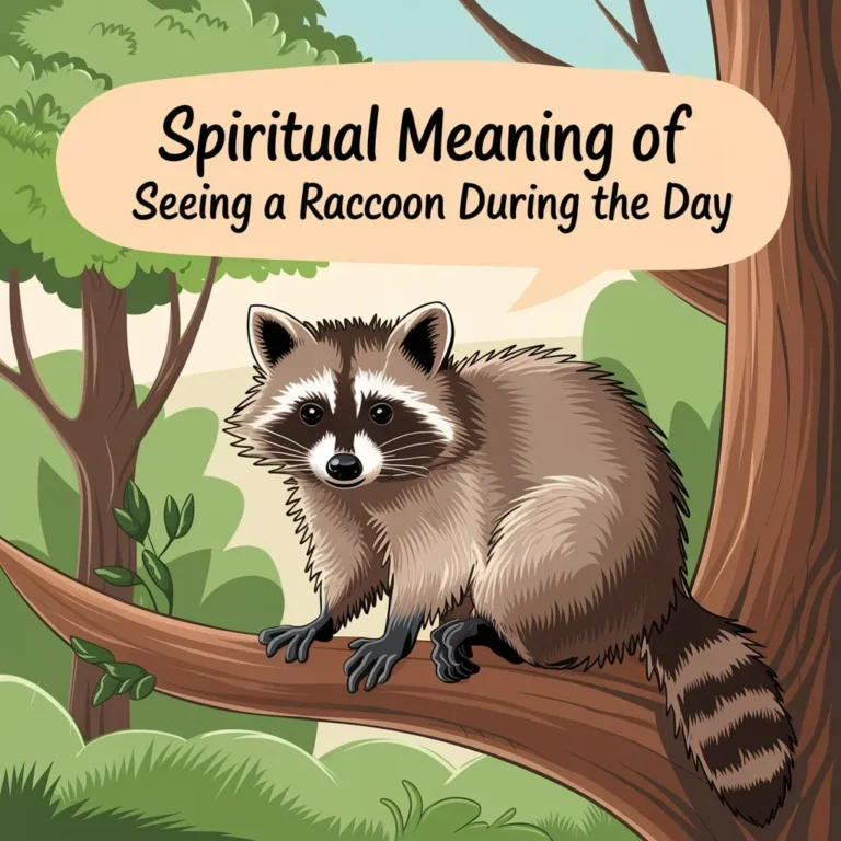 Spiritual Meaning of Seeing a Raccoon During the Day