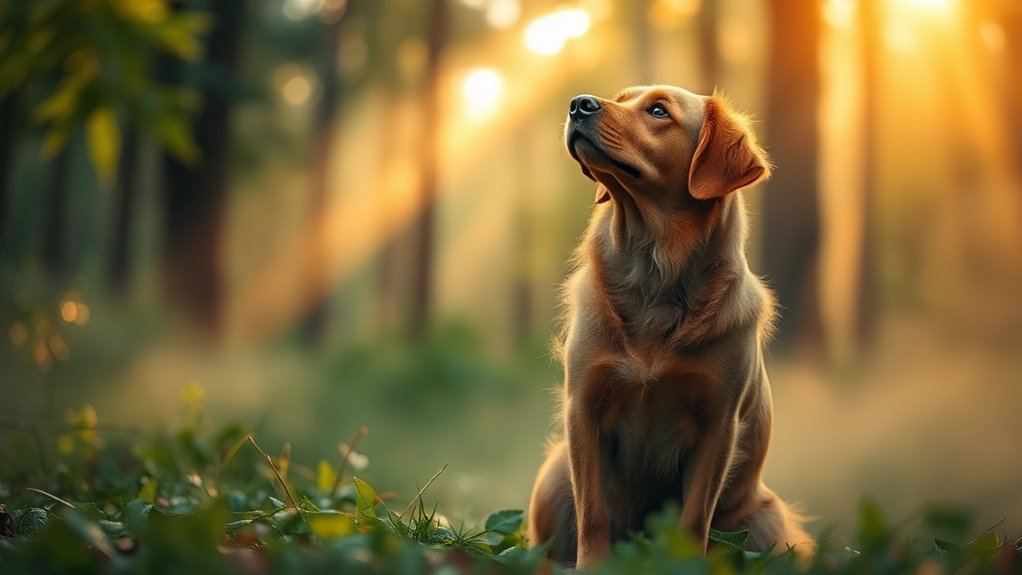 dogs carry spiritual messages