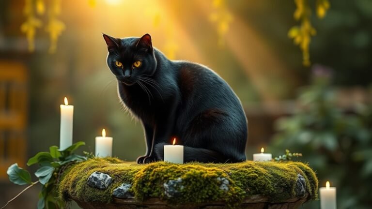 mysterious feline spiritual guidance