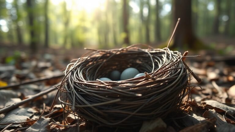 symbolism of fallen nest