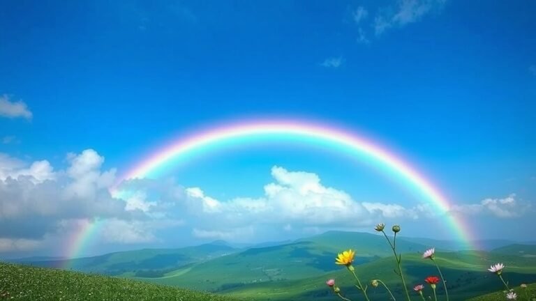 divine messages of rainbows