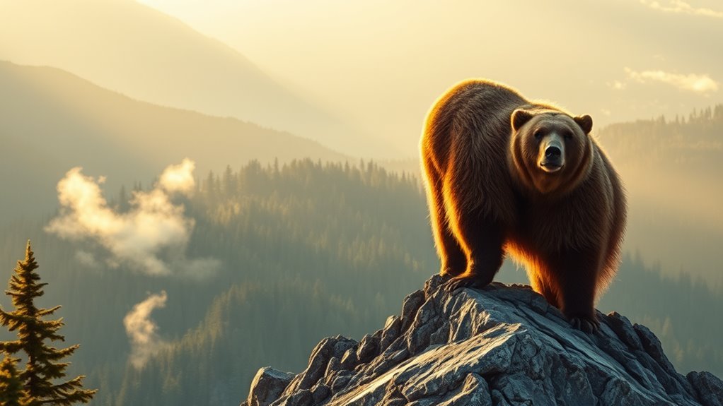 grizzly bears symbolize spiritual strength