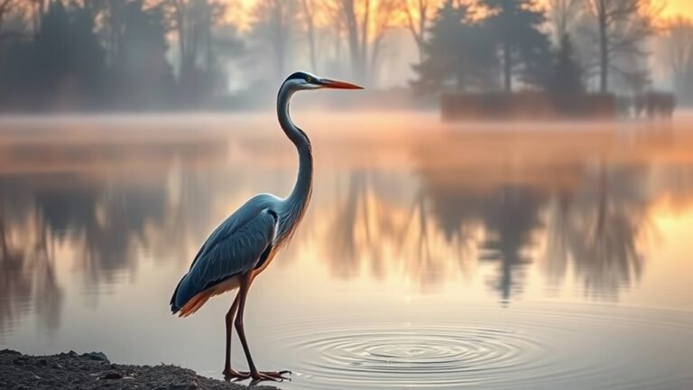 herons symbolize spiritual guidance