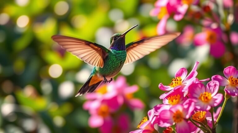 hummingbirds symbolize spiritual messages