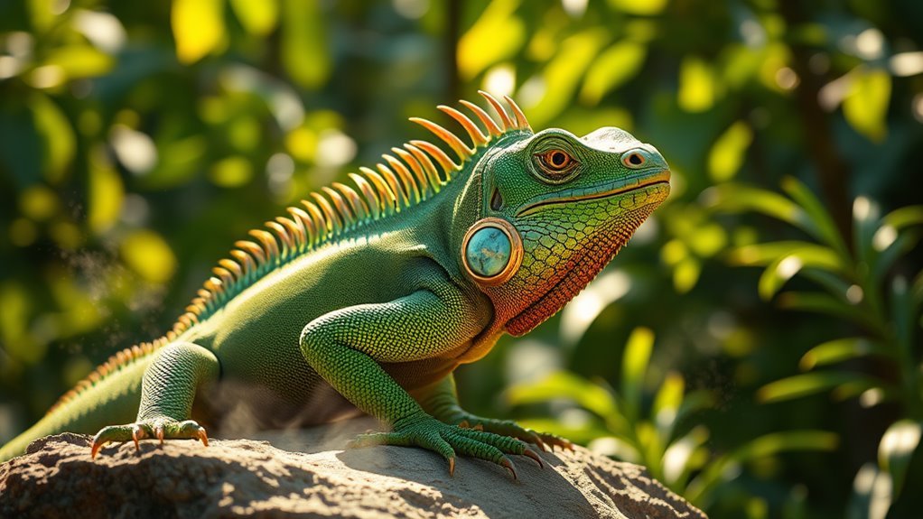 iguanas symbolize spiritual guidance