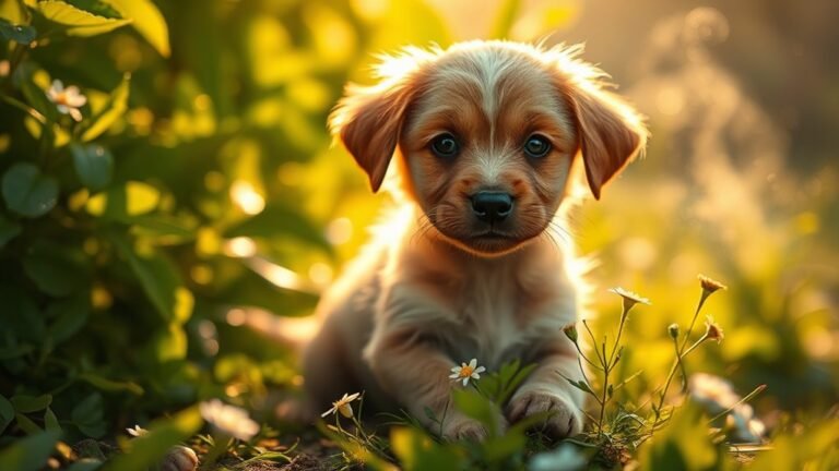 puppies symbolize spiritual guidance