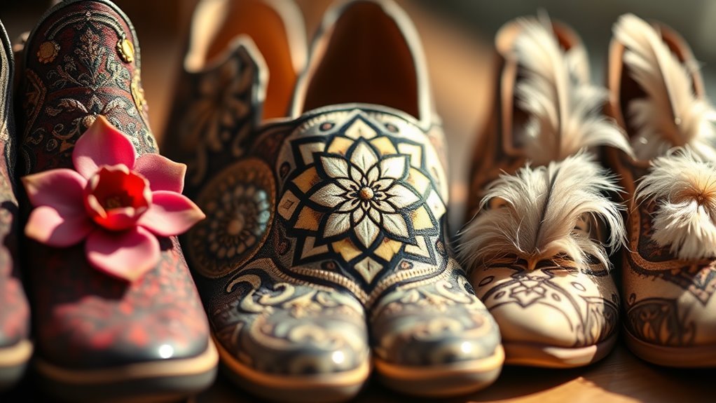 sacred symbols of footwear