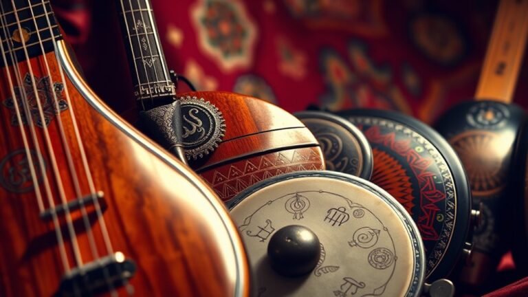 sacred symbols of instruments