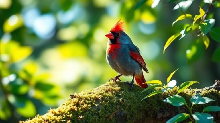 blue cardinal spiritual significance