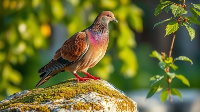 brown pigeon symbolism insights