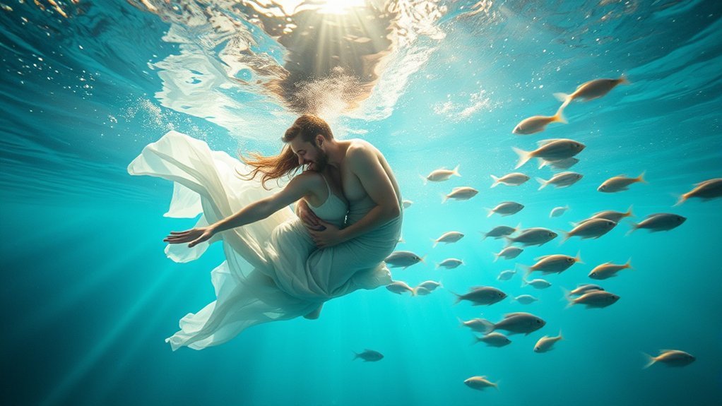 dreaming of shared swimming